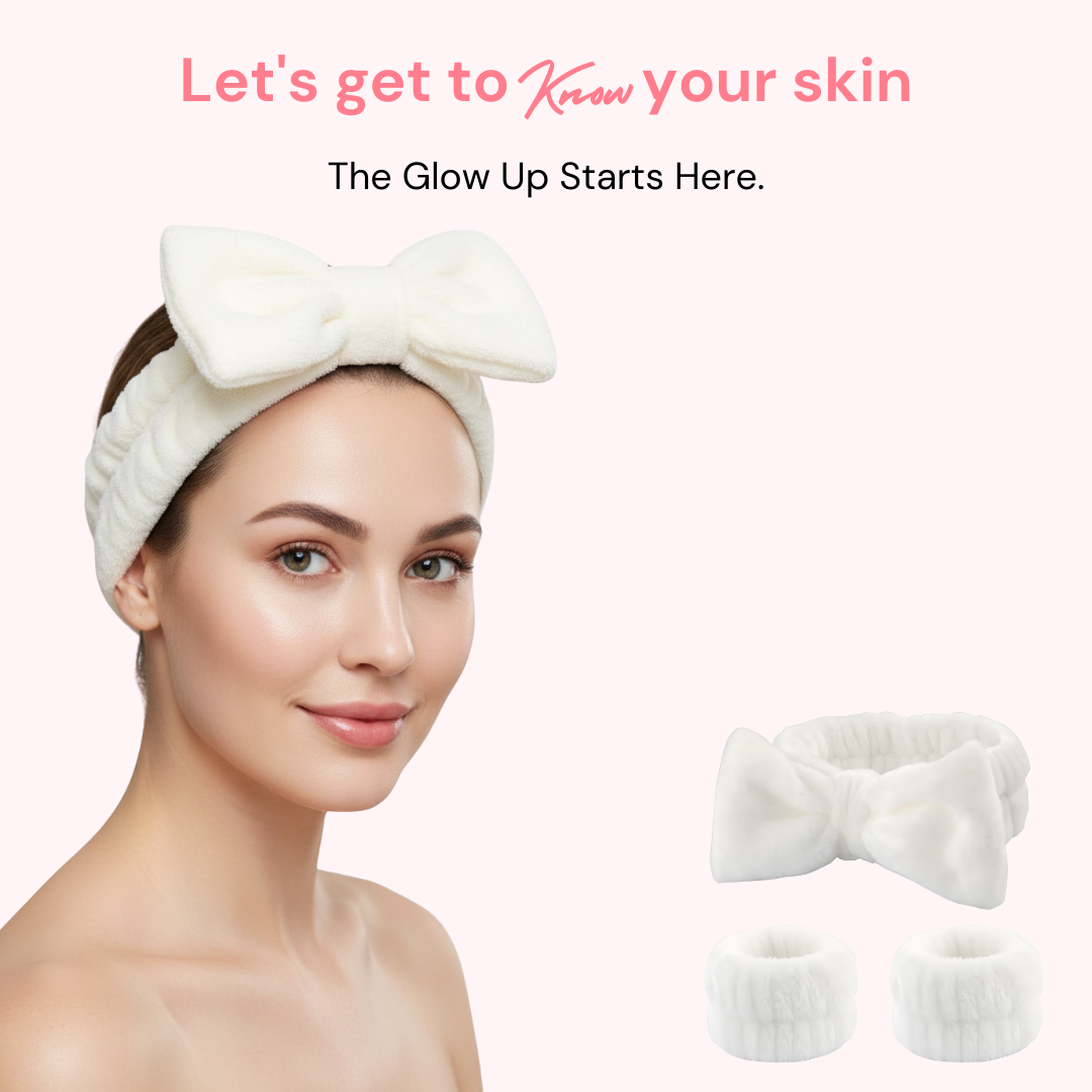 Headband soin visage – Bandeau cheveux pour routine beauté