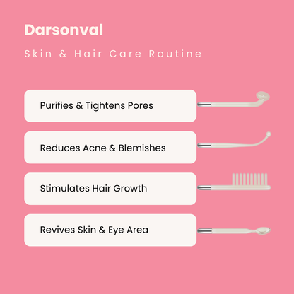 DARSONVAL - Soin haute fréquence visage et cuir chevelu