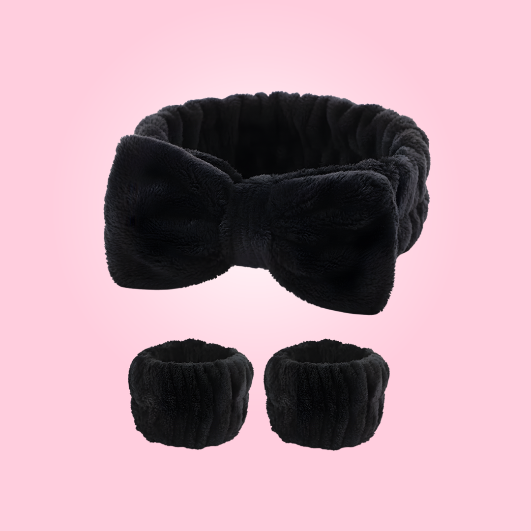 Headband soin visage – Bandeau cheveux pour routine beauté