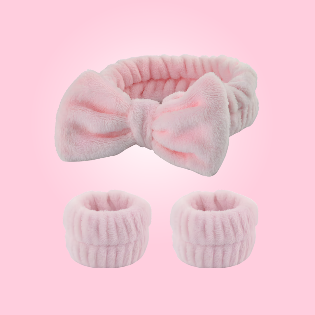 Headband soin visage – Bandeau cheveux pour routine beauté