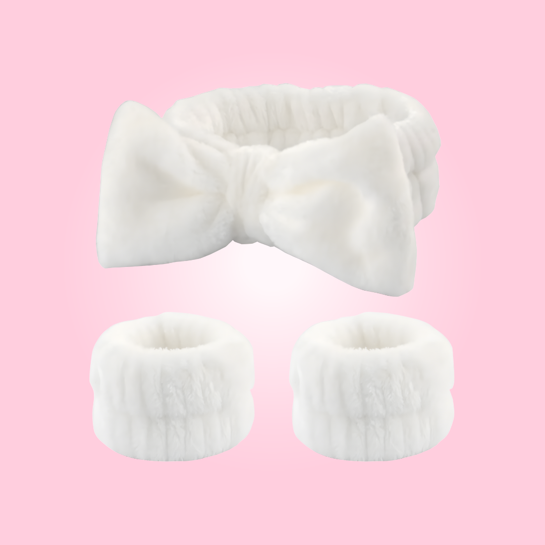 Headband soin visage – Bandeau cheveux pour routine beauté