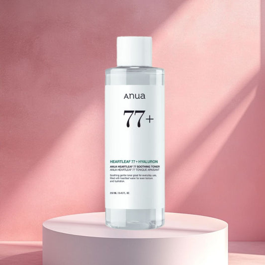 Heartleaf 77% + Hyaluron Toner Visage Apaisant - Anua
