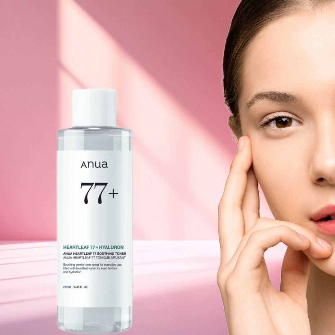 Heartleaf 77% + Hyaluron Toner Visage Apaisant - Anua
