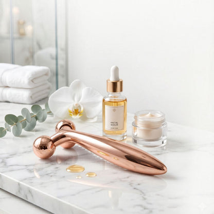 Rouleau Massage Visage 3D Lift & Glow