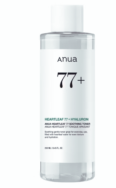 Anua - Heartleaf 77% + Hyaluron Toner Apaisant 250 ml