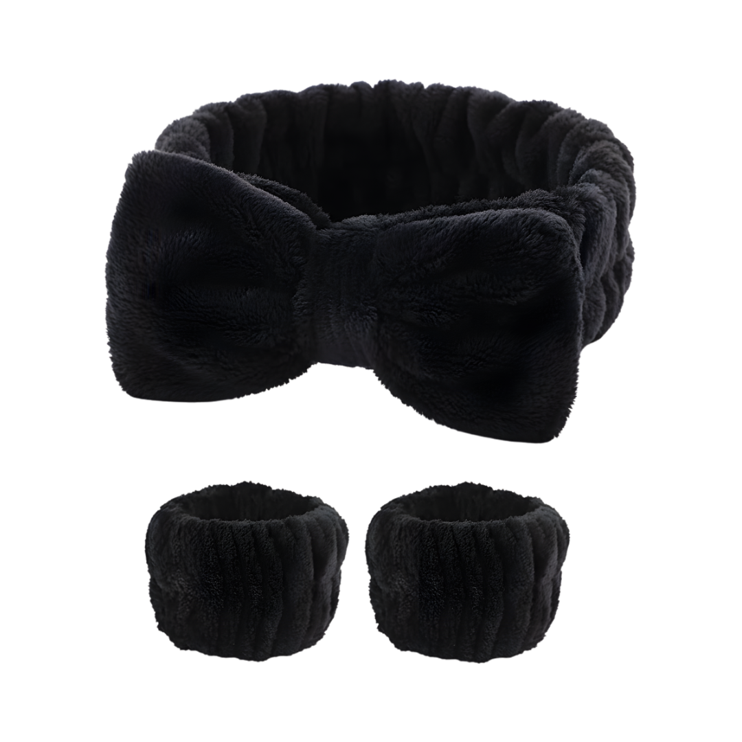 Headband soin visage – Bandeau cheveux pour routine beauté