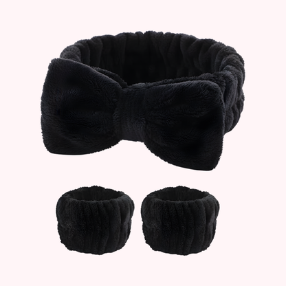 Headband soin visage – Bandeau cheveux pour routine beauté