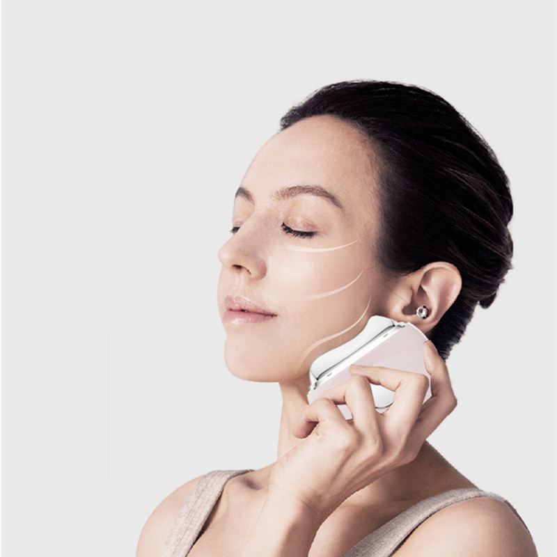 Gua sha électrique à microcourants pour le visage