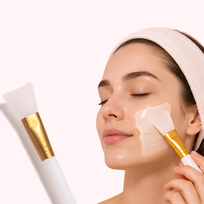 Pinceau Applicateur Silicone – Soin & Masque Visage