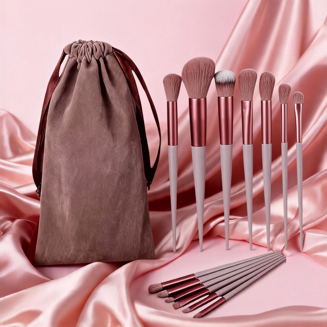 Set 13 Pinceaux Maquillage Professionnels Vegan